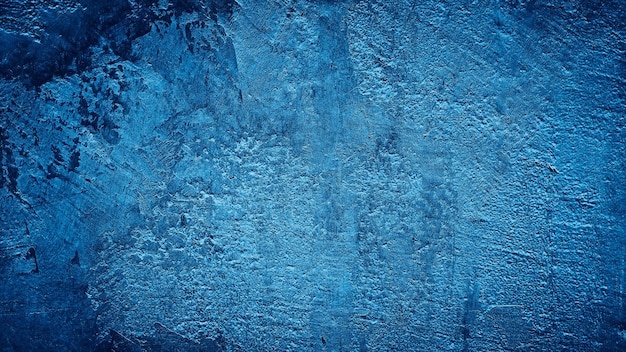 Fundo abstrato da parede de concreto do cimento azul da textura