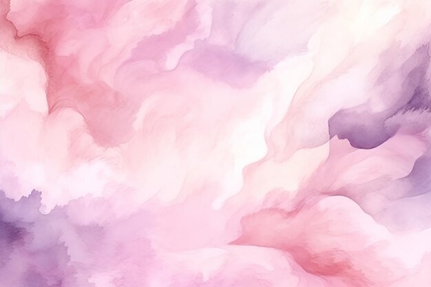 fundo abstrato de aquarela rosa suave