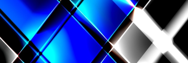 Foto fundo abstrato de banner futurista