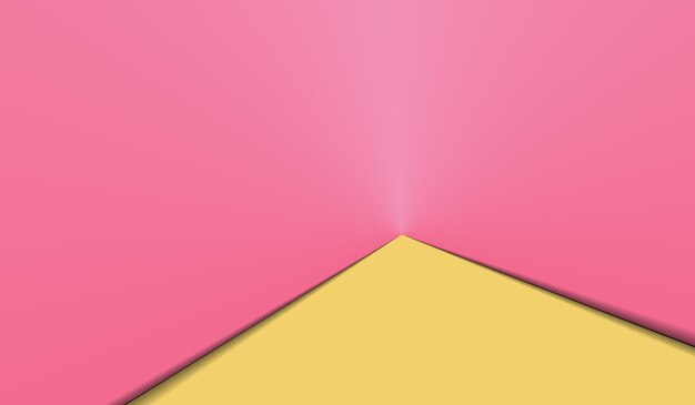 Fundo abstrato de cor pastel amarelo rosa