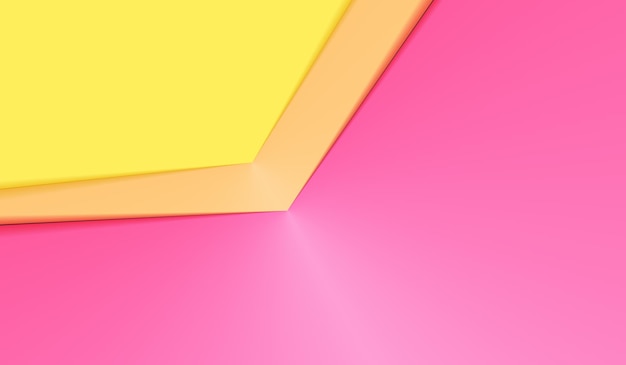 Fundo abstrato de cor pastel amarelo rosa