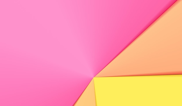 Fundo abstrato de cor pastel amarelo rosa