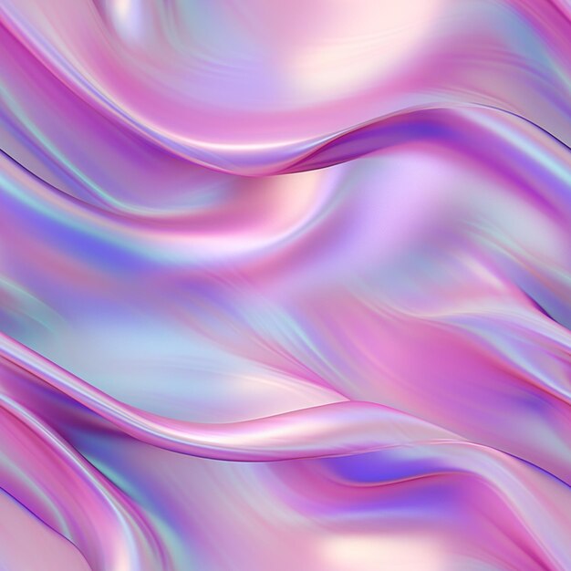 Foto fundo abstrato de cores rosa e azul com uma onda suave generativa ai