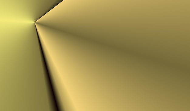 Foto fundo abstrato de dobra de papel amarelo