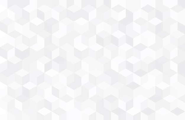 Fundo abstrato de formas geométricas Cenário de mosaico gradiente branco Hipster geométrico