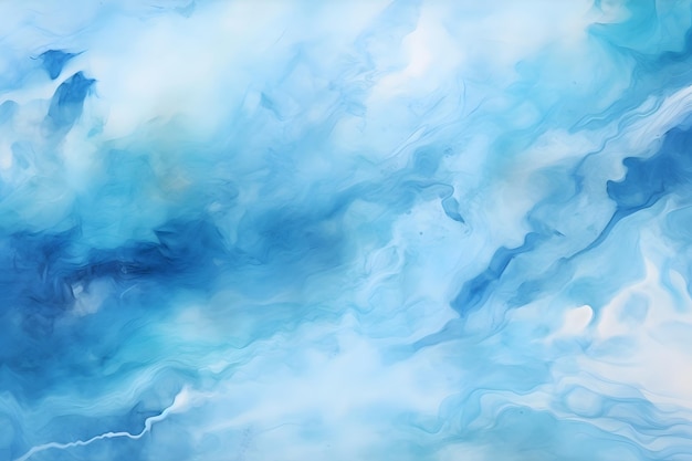 Fundo abstrato de inverno com convite de casamento com textura aquarela pintada à mão