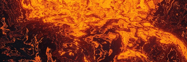 Fundo abstrato de lava vulcânica