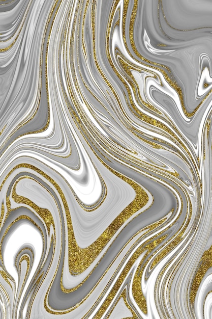 Fundo abstrato de mármore dourado