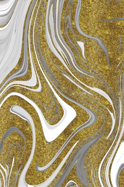 Fundo abstrato de mármore dourado