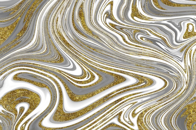 Fundo abstrato de mármore dourado