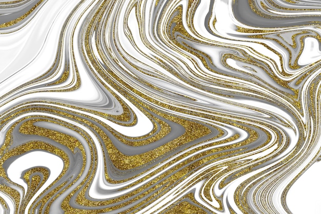 Fundo abstrato de mármore dourado