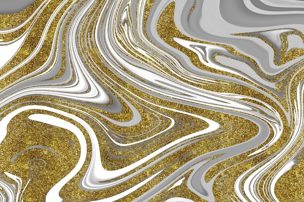 Fundo abstrato de mármore dourado