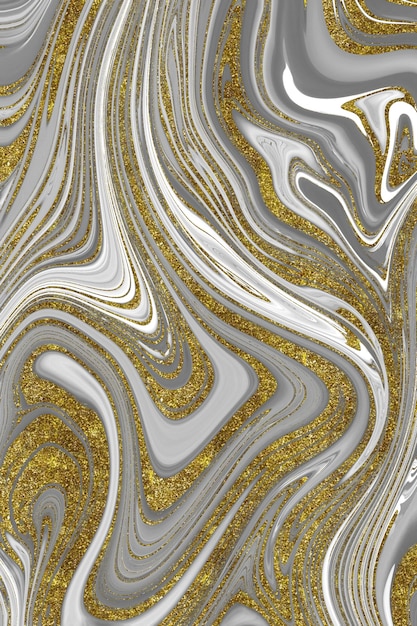 Fundo abstrato de mármore dourado