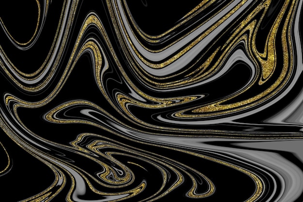 Fundo abstrato de mármore dourado