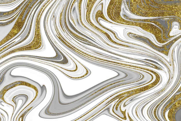 Fundo abstrato de mármore dourado
