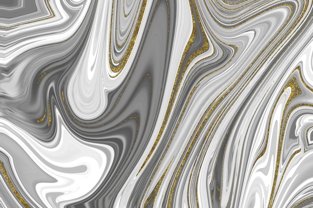 Fundo abstrato de mármore dourado