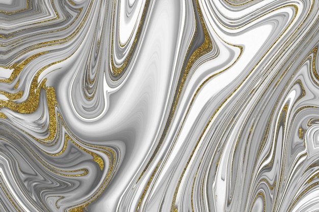 Fundo abstrato de mármore dourado