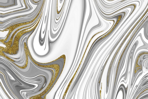 Fundo abstrato de mármore dourado