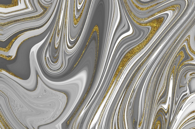 Fundo abstrato de mármore dourado