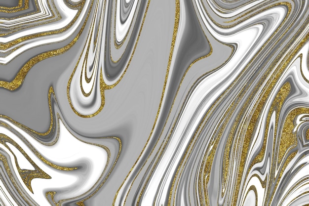 Fundo abstrato de mármore dourado