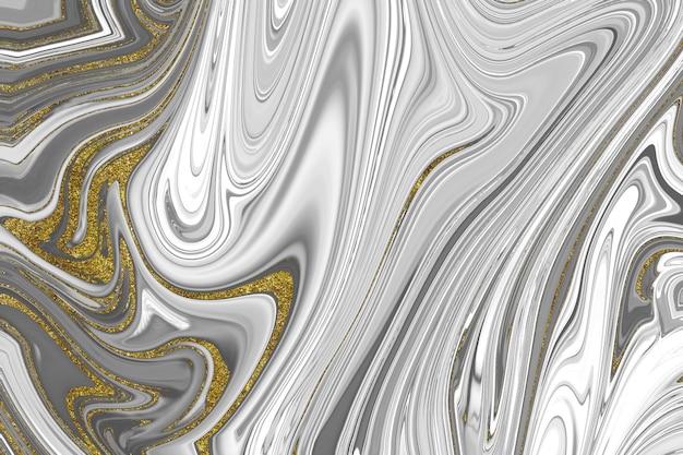 Fundo abstrato de mármore dourado