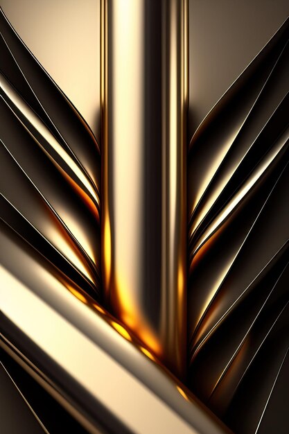 Fundo abstrato de metal luxuoso