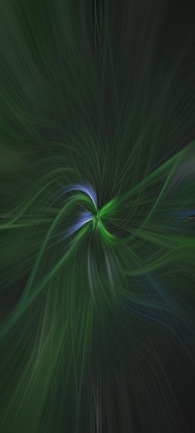 fundo abstrato de ondas florais verdes