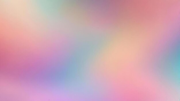 Fundo abstrato desfocado com gradiente de tons pastel