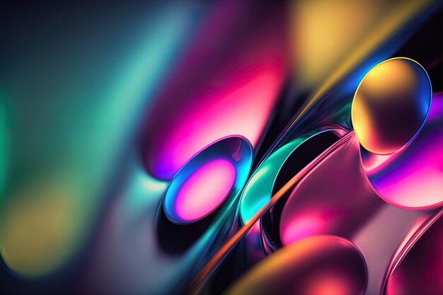 Fundo abstrato do movimento líquido brilhante das cores vibrantes Fundo colorido dos redemoinhos