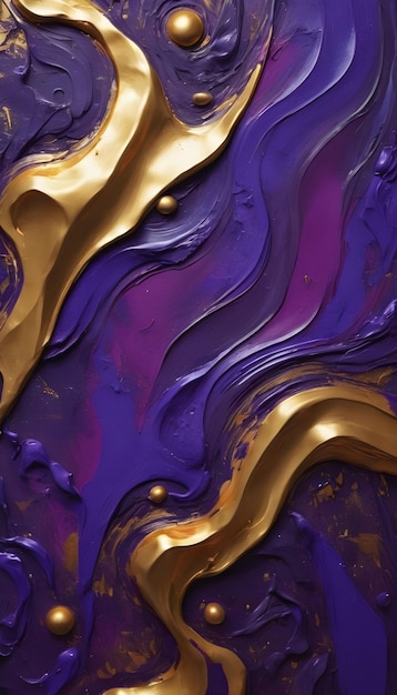 fundo abstrato dourado e roxo