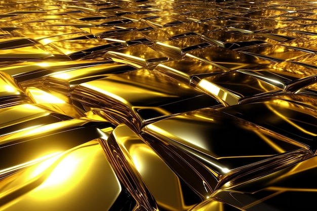 Fundo abstrato dourado