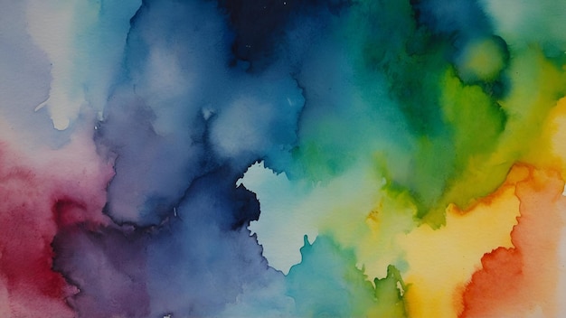 Fundo abstrato em aquarela