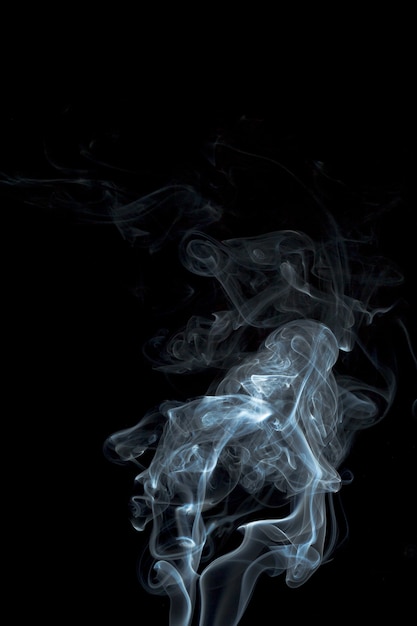 Foto fundo abstrato fumo