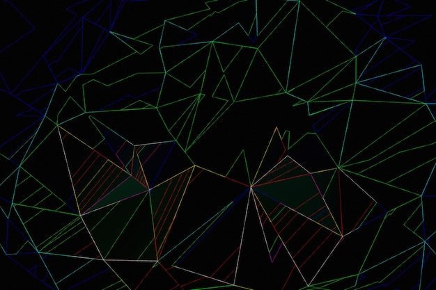 Fundo Abstrato Geométrico Design Low Poly