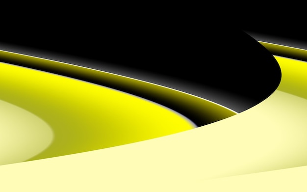 Fundo abstrato gradiente dinâmico amarelo vibrante