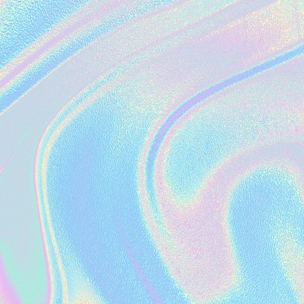 Fundo abstrato líquido holográfico em textura de design de cor neon pastel de alta qualidade