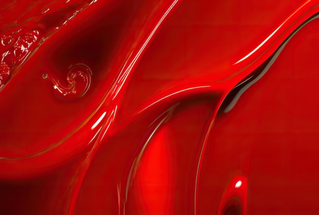 fundo abstrato líquido vermelho