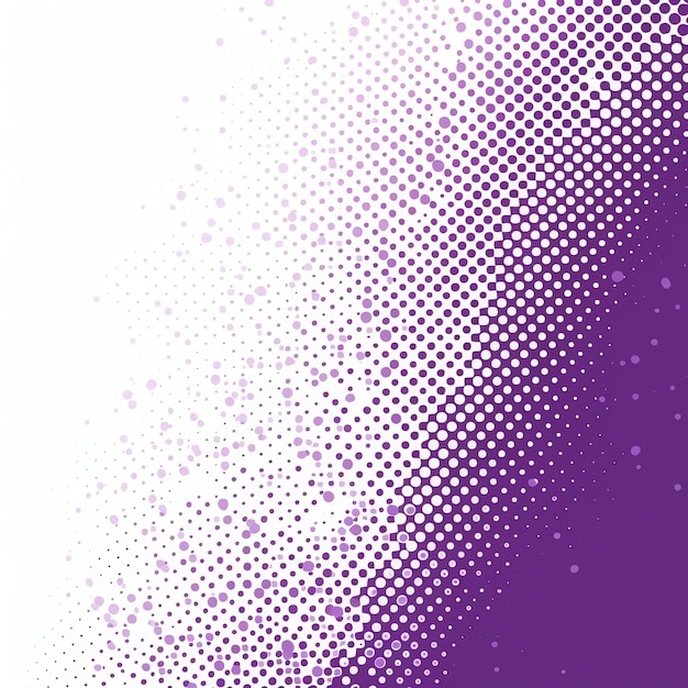 fundo abstrato padrão de meio tom gradiente roxo e branco