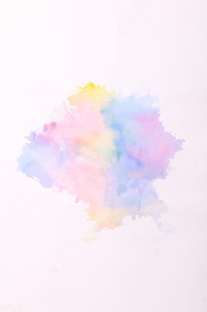 Fundo abstrato pintado à mão com aquarela