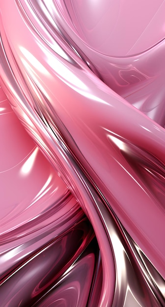 Fundo abstrato rosa e prateado