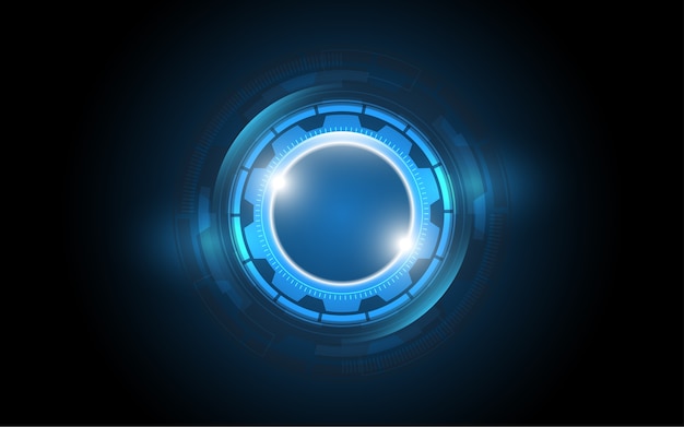 Fundo abstrato tecnologia conceito de comunicação de alta tecnologia