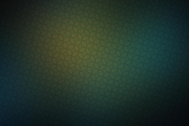 Fundo abstrato verde e azul com um padrão de formas e linhas geométricas