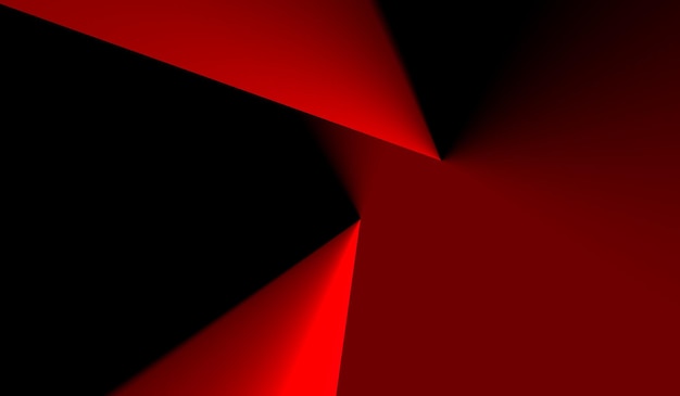 Fundo abstrato vermelho do efeito do triângulo 3D