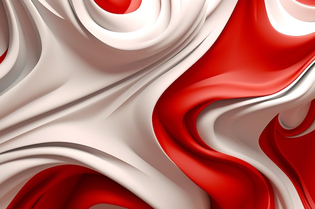 Fundo abstrato vermelho e branco