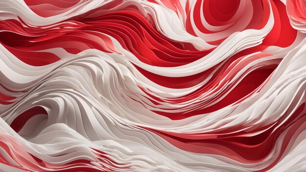 Fundo abstrato vermelho e branco