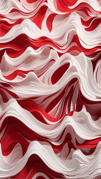 Fundo abstrato vermelho e branco