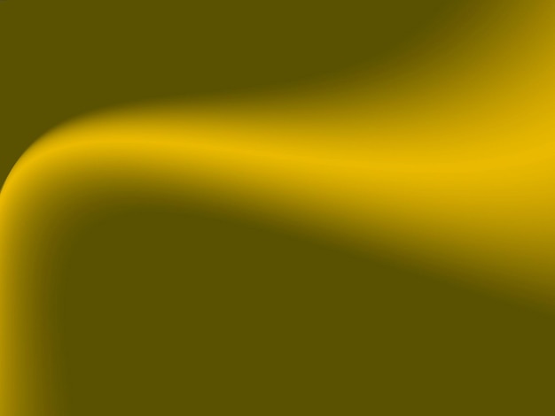 Fundo amarelo abstrato com gradiente suave usado para modelos de web design, sala de estúdio de produtos