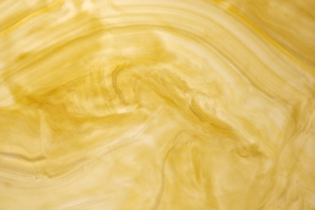 Fundo amarelo abstrato pintado à mão