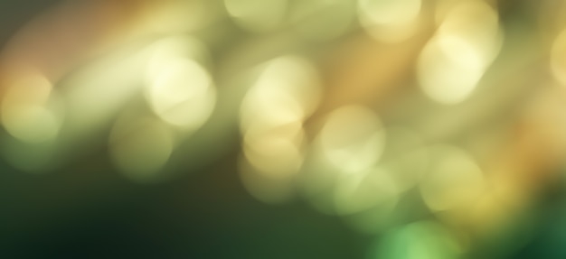 Fundo amarelo claro com efeito bokeh