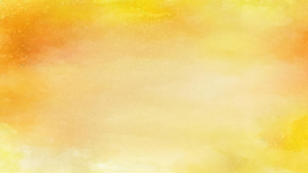 Fundo amarelo desfocado abstrato com textura de aquarela Ilustração generativa de IA Panorama